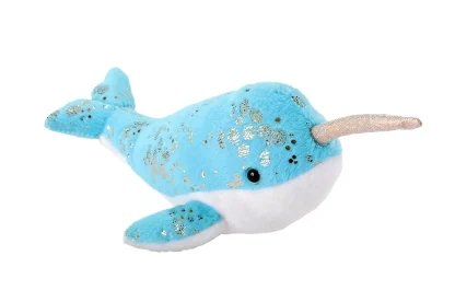 Wild Republic Foilkins*Narwhal Stuffed Animal - Foilkins