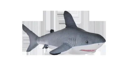 Wild Republic Naturekins*Naturekins Great White Shark Stuffed Animal - 12"