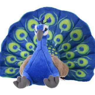 Wild Republic Cuddlekins*Peacock Stuffed Animal - 12"