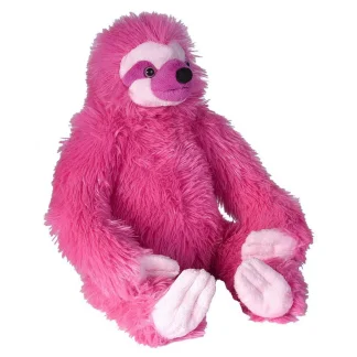 Wild Republic Vibe Brights*Pink Sloth Stuffed Animal