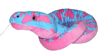 Wild Republic Plush Snakes*Plush Snake Butterfly Stuffed Animal - 54"