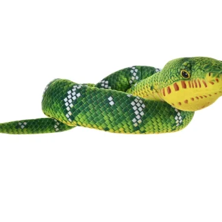Wild Republic Plush Snakes*Plush Snake Emerald Tree Boa Stuffed Animal - 54"