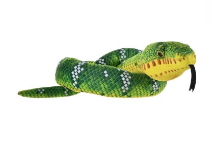 Wild Republic Plush Snakes*Plush Snake Emerald Tree Boa Stuffed Animal - 54"