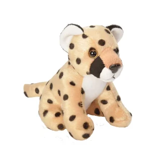 Wild Republic Pocketkins Eco*Pocketkins Eco Cheetah Stuffed Animal - 5"