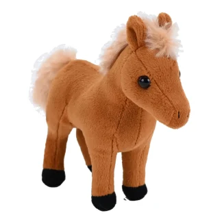 Wild Republic Pocketkins Eco*Pocketkins Eco Horse Stuffed Animal - 5"