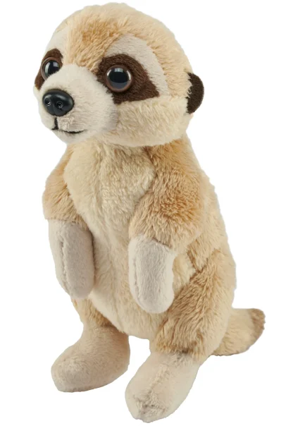 Wild Republic Pocketkins Eco*Pocketkins Eco Meerkat Stuffed Animal - 5"