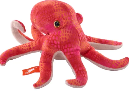 Wild Republic Pocketkins Eco*Pocketkins Eco Octopus Stuffed Animal - 5"