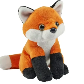 Wild Republic Pocketkins Eco*Pocketkins Eco Red Fox Stuffed Animal - 5"