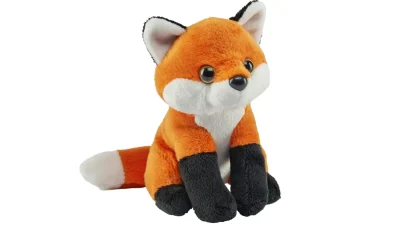 Wild Republic Pocketkins Eco*Pocketkins Eco Red Fox Stuffed Animal - 5"