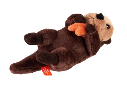 Wild Republic Pocketkins Eco*Pocketkins Eco Sea Otter Stuffed Animal - 5"