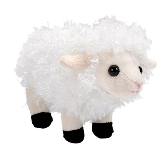 Wild Republic Pocketkins Eco*Pocketkins Eco Sheep Stuffed Animal - 5"