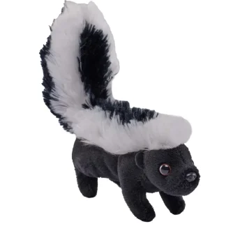 Wild Republic Pocketkins Eco*Pocketkins Eco Skunk Stuffed Animal - 5"
