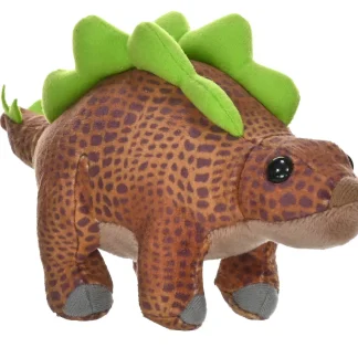 Wild Republic Pocketkins Eco*Pocketkins Eco Stegosaurus Stuffed Animal - 5"