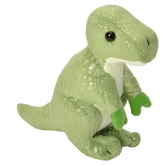 Wild Republic Pocketkins Eco*Pocketkins Eco T-Rex Stuffed Animal - 5"