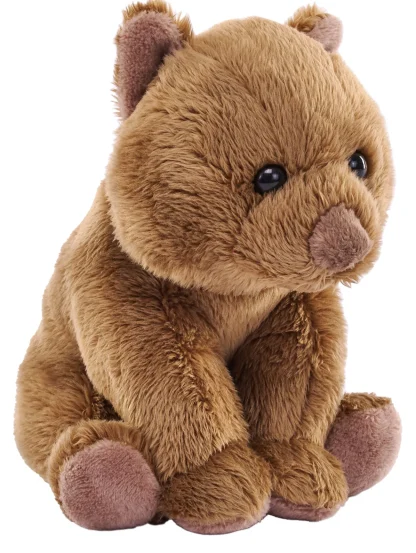 Wild Republic Pocketkins Eco*Pocketkins Eco Wombat Stuffed Animal - 5"