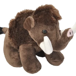 Wild Republic Pocketkins Eco*Pocketkins Eco Woolly Mammoth Stuffed Animal - 5"