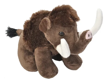 Wild Republic Pocketkins Eco*Pocketkins Eco Woolly Mammoth Stuffed Animal - 5"