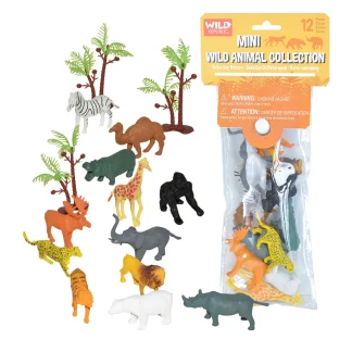 Wild Republic Polybag*POLYBAG-MINI WILD ANIMAL