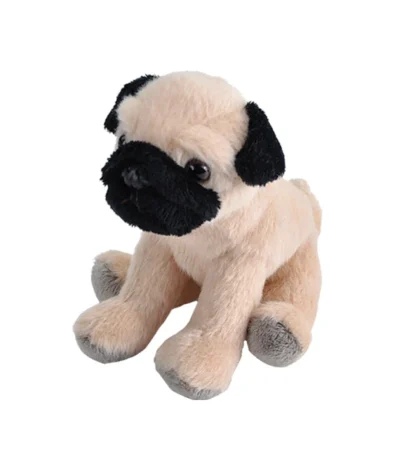 Wild Republic Pocketkins*Pug Dog Stuffed Animal- 5"