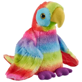 Wild Republic Pocketkins Eco*Rainbow Pocketkins Eco Macaw Stuffed Animal - 5"