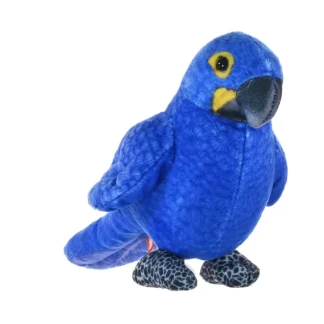 Wild Republic Rainforest Series*Rainforest Birds Hyacinth Macaw Stuffed Animal - 4.5"