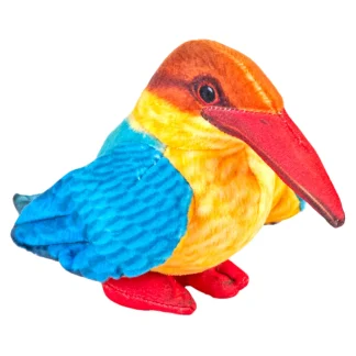 Wild Republic Rainforest Series*Rainforest Birds Stork Billed King Stuffed Animal - 4.5"