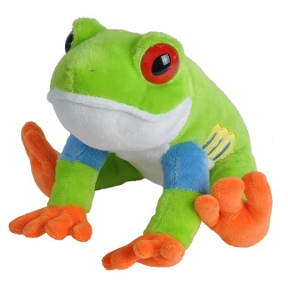 Wild Republic Cuddlekins*Red Eyed Trey Frog Stuffed Animal - 12"