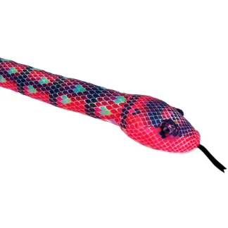 Wild Republic Plush Snakes*Red Green Snake Stuffed Animal - 54"
