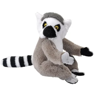 Wild Republic Ecokins*Ring Tailed Lemur Stuffed Animal - 8"