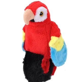 Wild Republic Huggers*Scarlet Macaw - Perching Parrot
