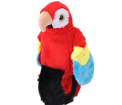 Wild Republic Huggers*Scarlet Macaw - Perching Parrot
