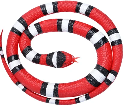 Wild Republic Rubber Snakes*Scarlet Rubber Snake - 46"