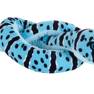 Wild Republic Plush Snakes*Snakesss Eco Blue Rock Rattlesnake Stuffed Animal - 54"