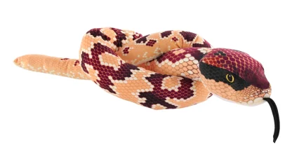 Wild Republic Plush Snakes*Snakesss Eco Eastern Cottonmouth Snake Stuffed Animal - 54"