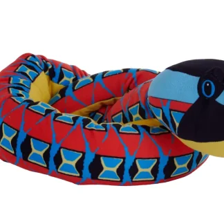 Wild Republic Plush Snakes*Snakesss Eco Rhino Viper Stuffed Animal - 54"