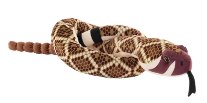 Wild Republic Plush Snakes*Snakesss Eco Western Diamondback Stuffed Animal - 54"