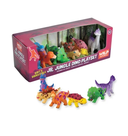 Wild Republic Action Box Set*Soft Dinosaurs Play Set