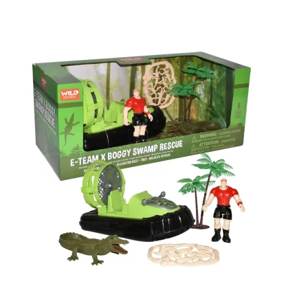 Wild Republic Action Vehicle Playset*Swamp Play Set