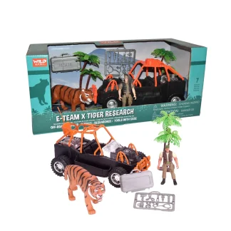 Wild Republic Action Vehicle Playset*Tiger Rescue Play Set