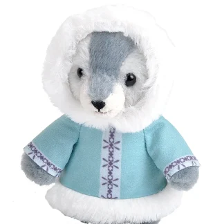 Wild Republic Wr Plush*Travelkins Wolf Stuffed Animal - 6"