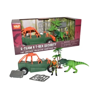 Wild Republic Action Vehicle Playset*T-Rex Play Set
