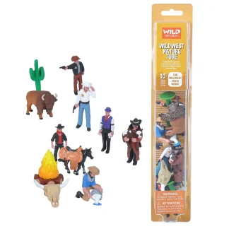 Wild Republic Nature Tube*Tube of Wild West Figurines
