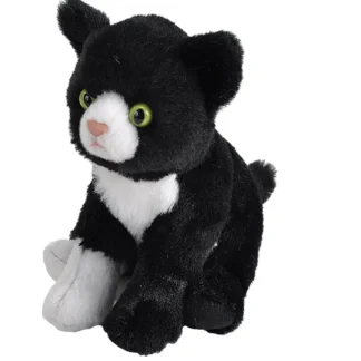 Wild Republic Pocketkins*Tuxedo Cat Stuffed Animal- 5"