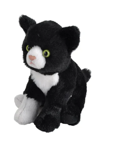 Wild Republic Pocketkins*Tuxedo Cat Stuffed Animal- 5"