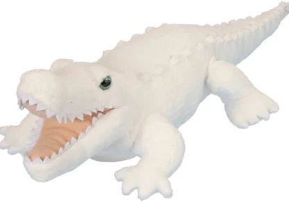Wild Republic Cuddlekins*White Alligator Stuffed Animal - 12"