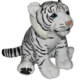 Wild Republic Living Series*White Tiger Stuffed Animal - 12"