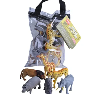 Wild Republic Polybag*Zip Polybag of African Figurines