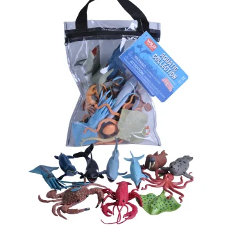 Wild Republic Polybag*Zip Polybag of Aquatic Figurines