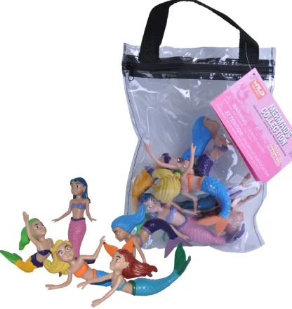 Wild Republic Polybag*Zip Polybag of Mermaids